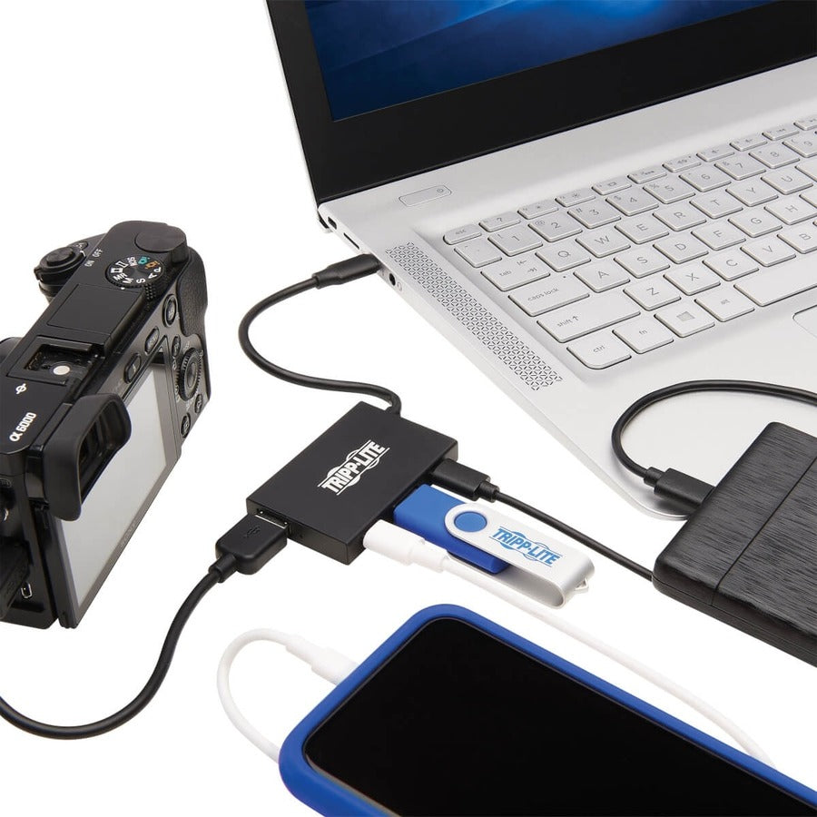 Hub USB-C 4 ports Tripp Lite par Eaton U460-004-2A2C-2 U460-004-2A2C-2