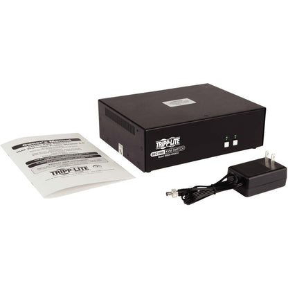 Commutateur KVM sécurisé à 2 ports pour deux écrans Tripp Lite par Eaton, HDMI - 4K, NIAP PP3.0, audio, CAC, TAA B002A-UH2AC2