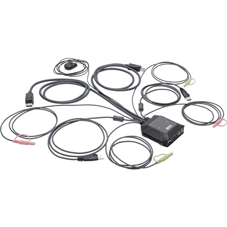 Commutateur KVM DisplayPort 1.1/USB à 2 ports Tripp Lite par Eaton B032-DPUA2 B032-DPUA2