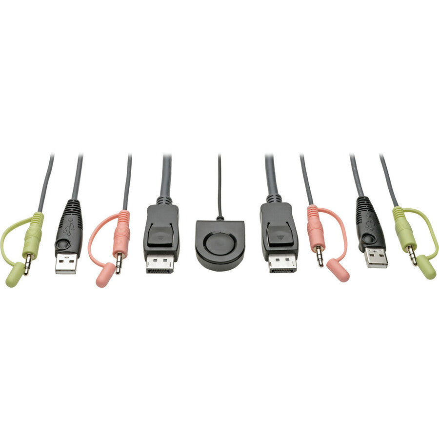 Commutateur KVM DisplayPort 1.1/USB à 2 ports Tripp Lite par Eaton B032-DPUA2 B032-DPUA2