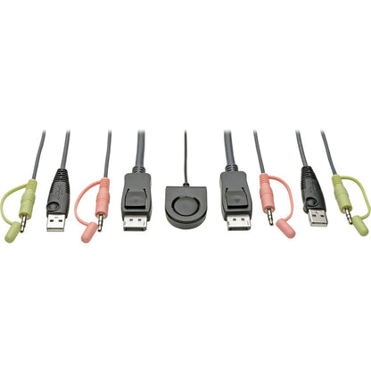 Commutateur KVM DisplayPort 1.1/USB à 2 ports Tripp Lite par Eaton B032-DPUA2 B032-DPUA2