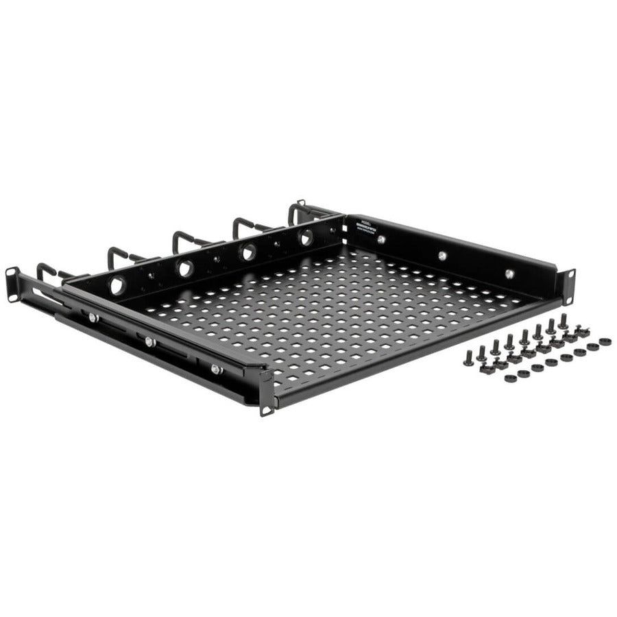 Tripp Lite by Eaton SRWSHELF4P1U Cantilevered Steel Rack Shelf, 1U SRWSHELF4P1U