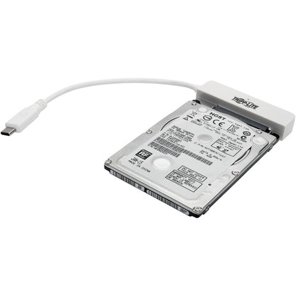 Câble adaptateur USB 3.1 Gen 2 vers SATA III Tripp Lite par Eaton U438-06N-G2-W, blanc U438-06N-G2-W