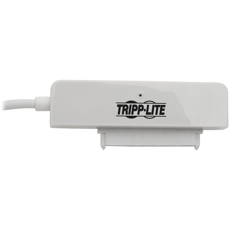 Câble adaptateur USB 3.1 Gen 2 vers SATA III Tripp Lite par Eaton U438-06N-G2-W, blanc U438-06N-G2-W