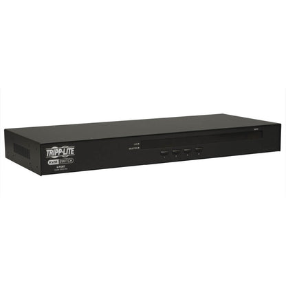 Tripp Lite NetController B042-004 4-Port KVM Switch - Steel Housing B042-004