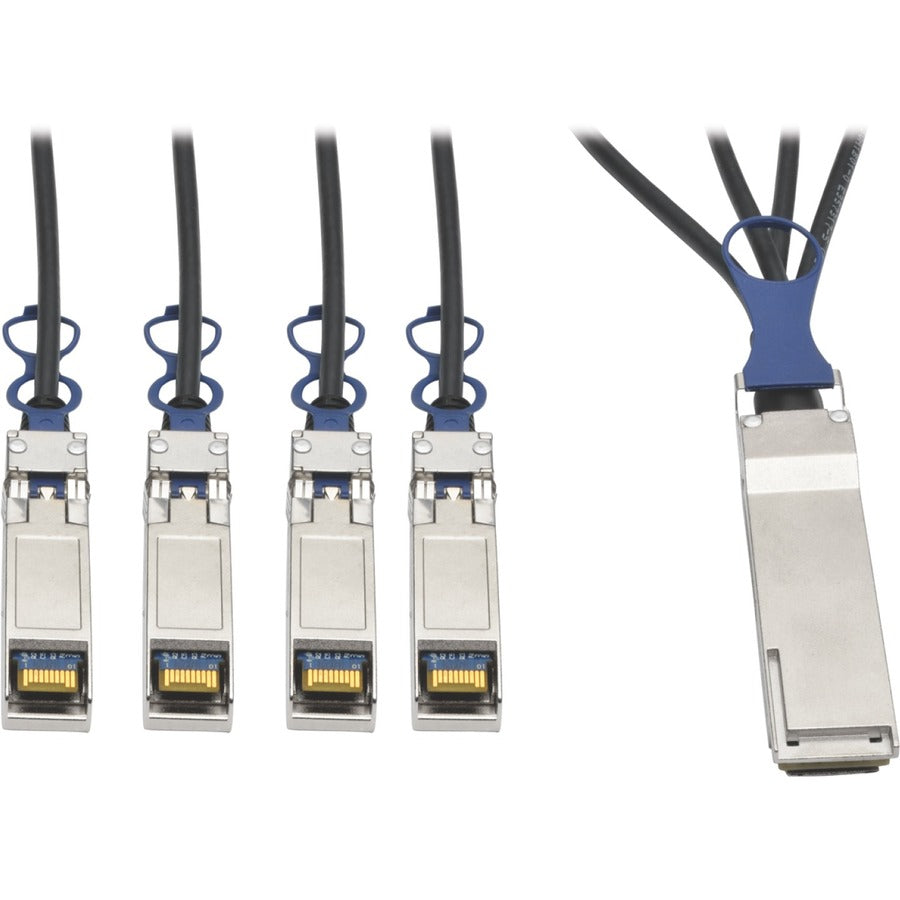 Câble réseau Tripp Lite par Eaton N281-03M-BK QSFP+/SFP+ N281-03M-BK