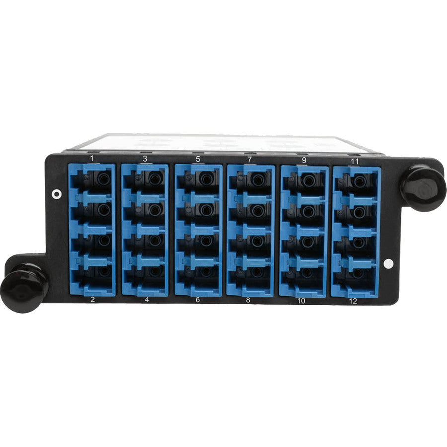 Cassette de dérivation pour fibre optique monomode 9/125 40/100 Gb à 10 Gb Tripp Lite par Eaton N482-3M8L12S N482-3M8L12S
