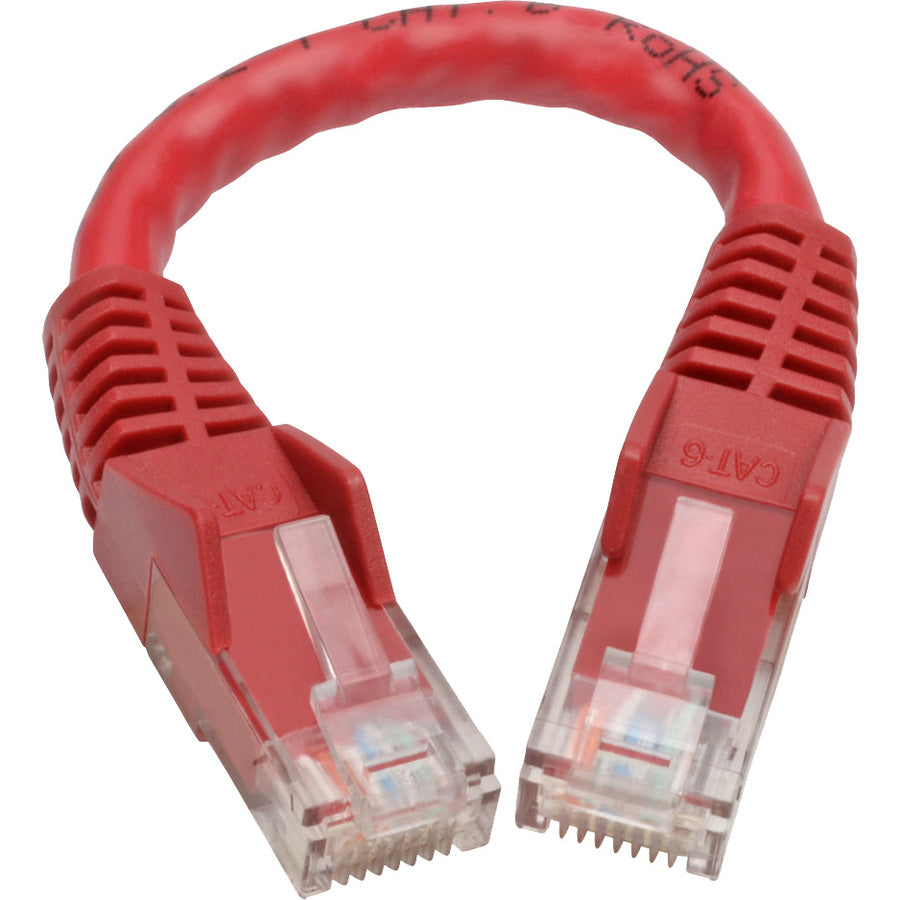 Câble réseau patch UTP Cat.6 Tripp Lite par Eaton N201-06N-RD N201-06N-RD