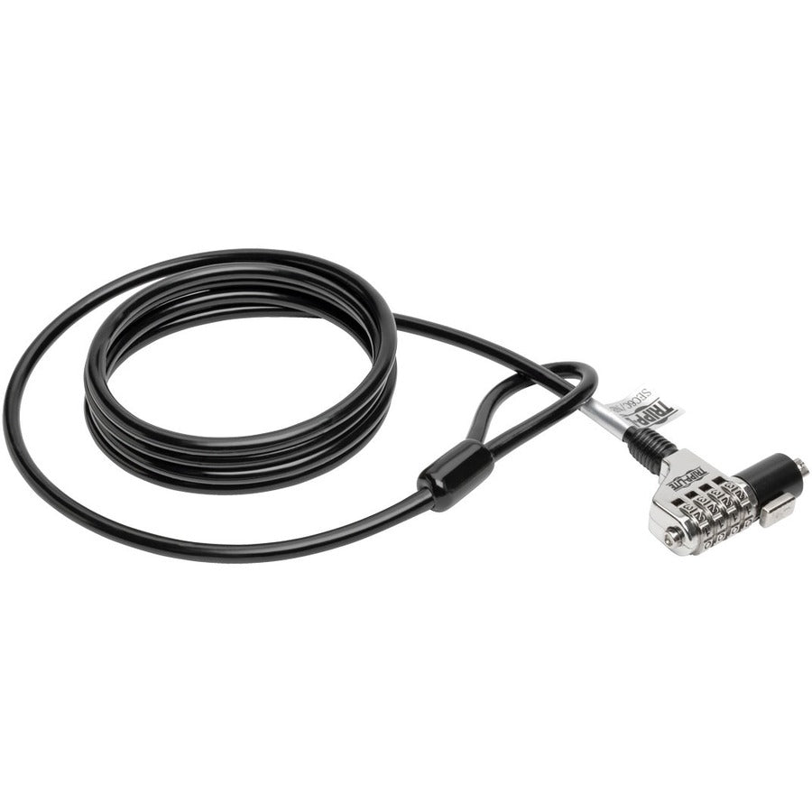 Cadenas de sécurité à combinaison pour ordinateur portable Tripp Lite par Eaton, câble de 6 pieds SEC6C