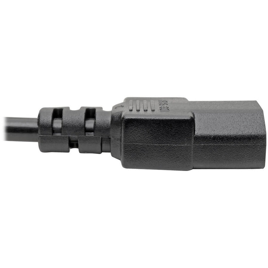 Câble d'alimentation pour ordinateur Tripp Lite 6 pieds à 2 broches Câble européen C13 vers prise SCHUKO CEE 7/7 10 A 6' P054-006