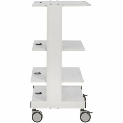 Poste de travail mobile Tripp Lite par Eaton avec étagères réglables, roulettes verrouillables, TAA WWSSRSTAA