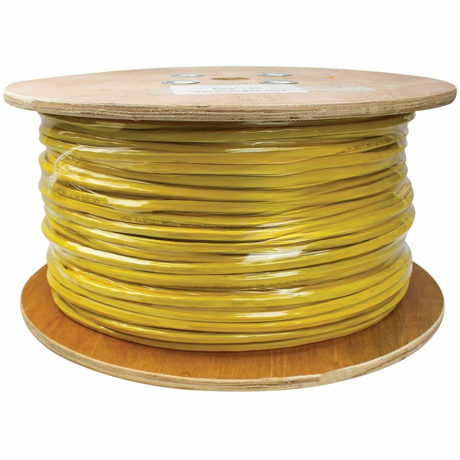 Câble de contrôle d'accès en vrac plénum Tripp Lite par Eaton, jaune, 305 m (1 000 pi) A300-01K-YW