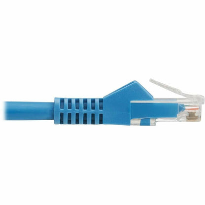 Câble Ethernet UTP moulé Cat6 Gigabit sans accroc Tripp Lite by Eaton (RJ45 M/M), PoE, LSZH, bleu, 1,5 m N201L-1P5M-BL