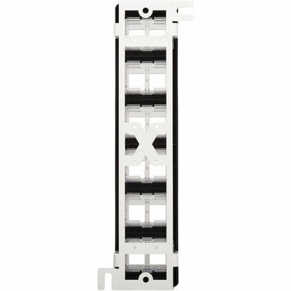 Panneau de brassage mural 12 ports Tripp Lite by Eaton pour prises Keystone UTP, modules rotatifs N062-012-KJ-WM