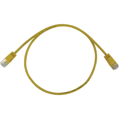 Câble réseau patch UTP Cat6a Tripp Lite par Eaton N261-S05-YW N261-S05-YW