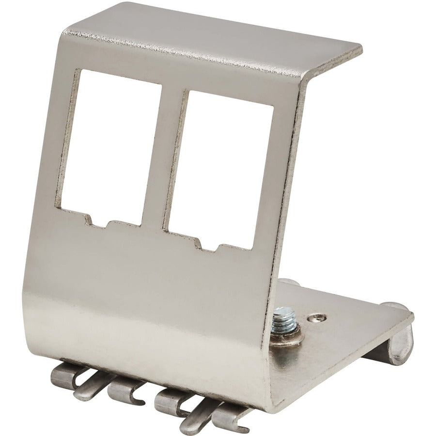 Support de rail DIN Tripp Lite par Eaton N063-002 pour module Keystone, coupleur en ligne - Argent - Conforme TAA N063-002
