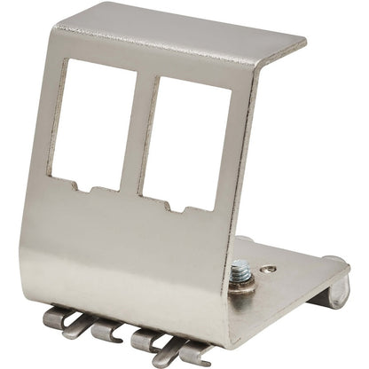 Support de rail DIN Tripp Lite par Eaton N063-002 pour module Keystone, coupleur en ligne - Argent - Conforme TAA N063-002