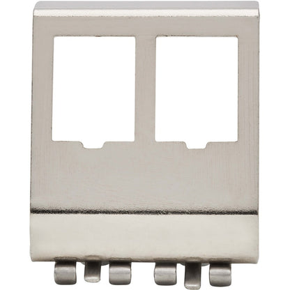 Support de rail DIN Tripp Lite par Eaton N063-002 pour module Keystone, coupleur en ligne - Argent - Conforme TAA N063-002