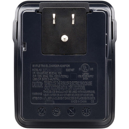 Prise d'alimentation 4 prises Tripp Lite par Eaton Safe-IT SK2UTRAVAM SK2UTRAVAM