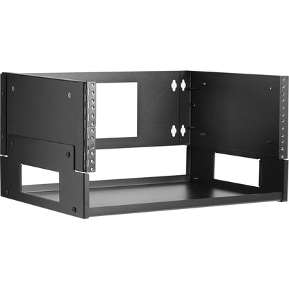 Support de montage mural 4U Tripp Lite par Eaton avec étagère pour petits commutateurs et panneaux de brassage, à charnière SRWO4UBRKTSHELF
