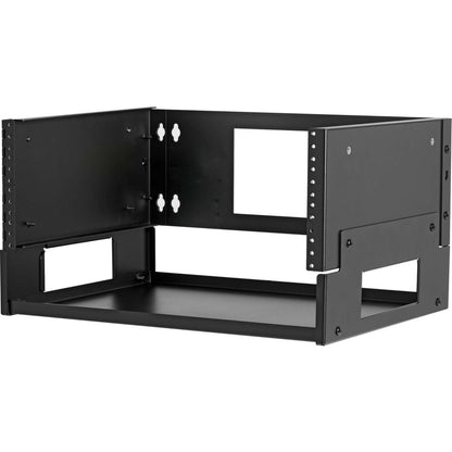 Support de montage mural 4U Tripp Lite par Eaton avec étagère pour petits commutateurs et panneaux de brassage, à charnière SRWO4UBRKTSHELF