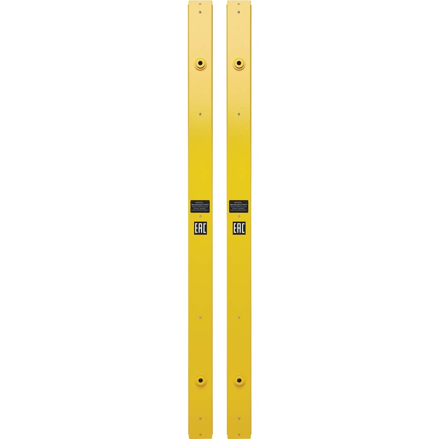 Gestionnaire de câbles vertical Tripp Lite par Eaton - Conduit à doigts avec couvercle, jaune, 1,8 m (6 pi) SRCABLEDUCTVRTF