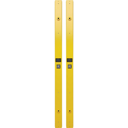 Gestionnaire de câbles vertical Tripp Lite par Eaton - Conduit à doigts avec couvercle, jaune, 1,8 m (6 pi) SRCABLEDUCTVRTF
