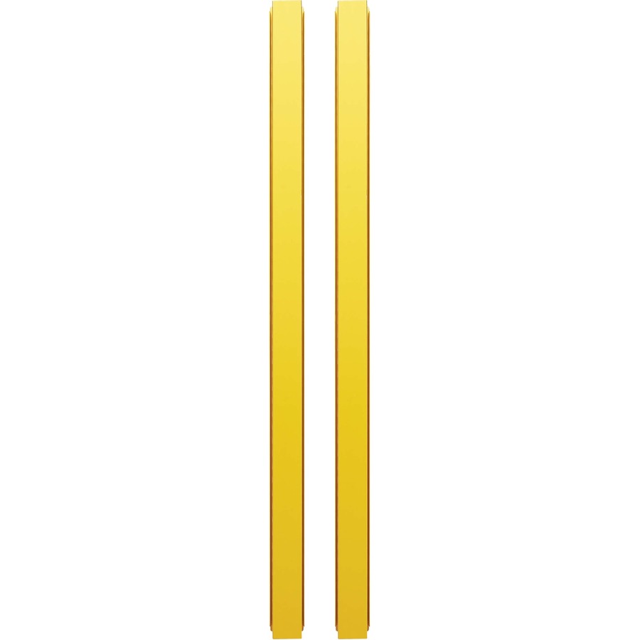 Gestionnaire de câbles vertical Tripp Lite par Eaton - Conduit à doigts avec couvercle, jaune, 1,8 m (6 pi) SRCABLEDUCTVRTF