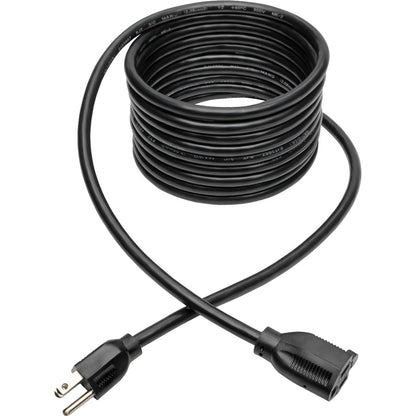 Rallonge d'alimentation robuste Tripp Lite par Eaton, 15 A, 14 AWG (NEMA 5-15P à NEMA 5-15R), 15 pi P024-015