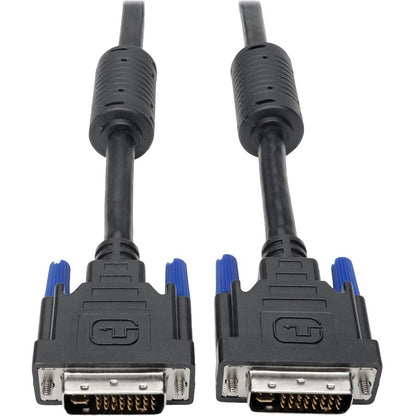 Câble de moniteur numérique/analogique à double liaison DVI-I Tripp Lite par Eaton (M/M), 2560 x 1600 (1080p), 10 pi P560-010-DLI