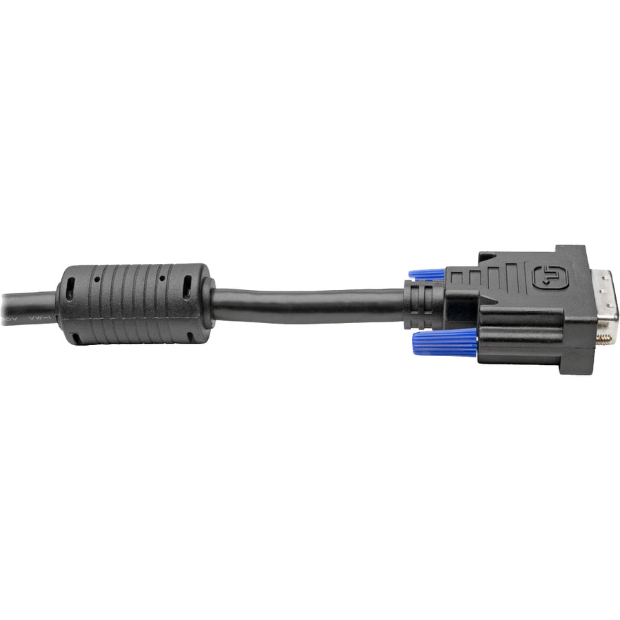 Câble de moniteur numérique/analogique à double liaison DVI-I Tripp Lite par Eaton (M/M), 2560 x 1600 (1080p), 10 pi P560-010-DLI