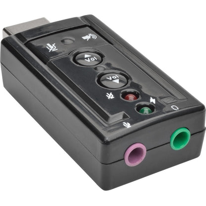 Carte son externe USB 7.1 canaux virtuelle Tripp Lite par Eaton U237-001