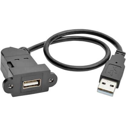 Tripp Lite by Eaton U024-001-KPA-BK USB Extension Data Transfer Cable U024-001-KPA-BK