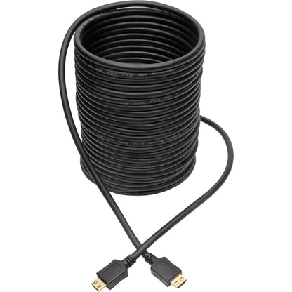 Câble HDMI haute vitesse Tripp Lite par Eaton, 35 pieds, avec connecteurs de préhension - M/M, noir P568-035-BK-GRP