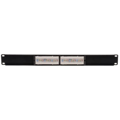 Tripp Lite 12-Port Cat5e Cat5 Rackmount Patch Panel 568B 110 Punch 1URM TAA N052-012
