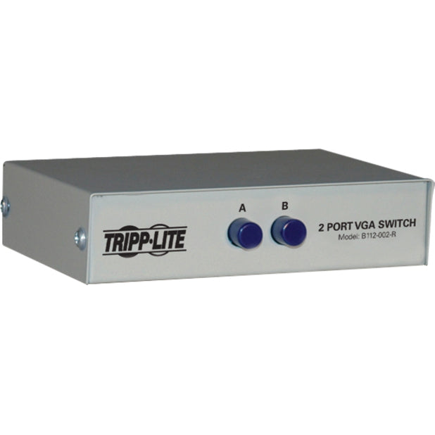 Commutateur vidéo VGA/SVGA manuel à 2 ports Tripp Lite (3x HD15F) B112-002-R