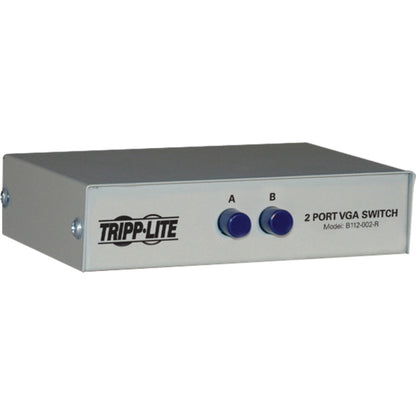 Commutateur vidéo VGA/SVGA manuel à 2 ports Tripp Lite (3x HD15F) B112-002-R