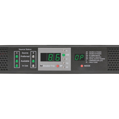 PDU ATS/surveillé triphasé 208 V 8,6 kW Tripp Lite par Eaton PDU330AT6L2130 PDU330AT6L2130