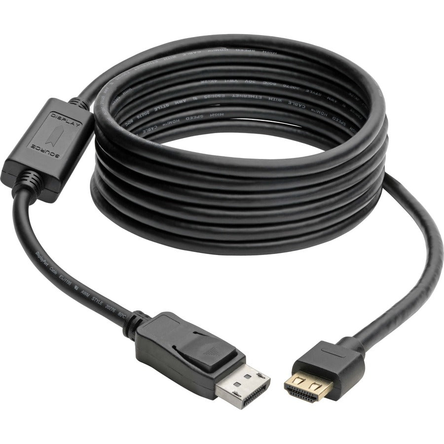 Câble audio/vidéo DisplayPort/HDMI Tripp Lite par Eaton P582-010-HD-V4A P582-010-HD-V4A