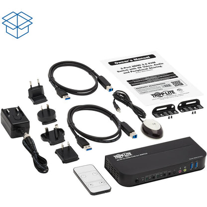 Commutateur KVM HDMI/USB à 2 ports Tripp Lite par Eaton B005-HUA2-K B005-HUA2-K