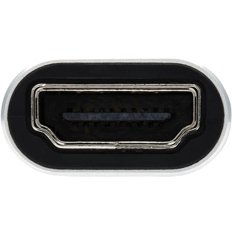 Câble adaptateur plat USB-C vers HDMI Tripp Lite par Eaton U444-F5N-HDR, M/F, noir, 5 pouces U444-F5N-HDR