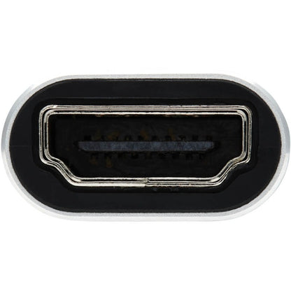 Câble adaptateur plat USB-C vers HDMI Tripp Lite par Eaton U444-F5N-HDR, M/F, noir, 5 pouces U444-F5N-HDR