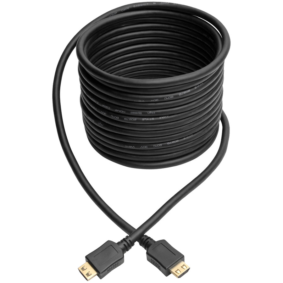 Câble HDMI haute vitesse Tripp Lite par Eaton, 20 pi, avec connecteurs de préhension - 1080p, M/M, noir P568-020-BK-GRP