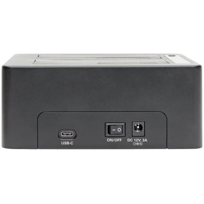 Station d'accueil pour lecteur Tripp Lite by Eaton Quick Dock U439-002-CG2 - Interface hôte USB 3.1 Type C - Prise en charge UASP externe - Noir U439-002-CG2