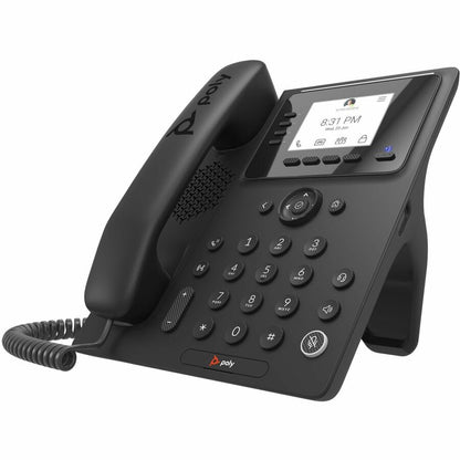 Téléphone IP Poly CCX 350 - Filaire - Filaire - Bureau, Montage mural - Noir 8F3G3AA#ABA