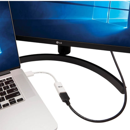 Adaptateur DisplayPort vers HDMI 4K Tripp Lite par Eaton P136-06N-HDR-W - M/F, blanc P136-06N-HDR-W