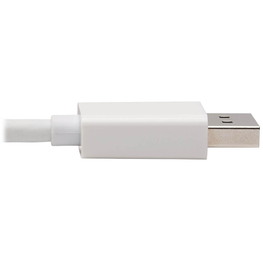Adaptateur DisplayPort vers HDMI 4K Tripp Lite par Eaton P136-06N-HDR-W - M/F, blanc P136-06N-HDR-W