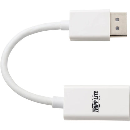 Adaptateur DisplayPort vers HDMI 4K Tripp Lite par Eaton P136-06N-HDR-W - M/F, blanc P136-06N-HDR-W