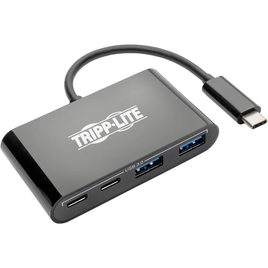 Hub portable USB 3.1 Gen 1 USB-C Tripp Lite par Eaton U460-004-2A2CB, noir U460-004-2A2CB