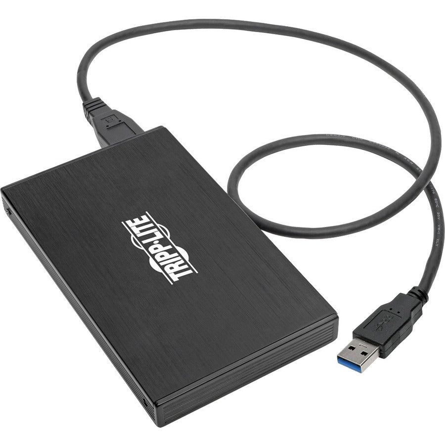 Boîtier de disque dur Tripp Lite by Eaton U457-025-AG2 - Interface hôte USB 3.1 - Prise en charge UASP externe - Noir U457-025-AG2